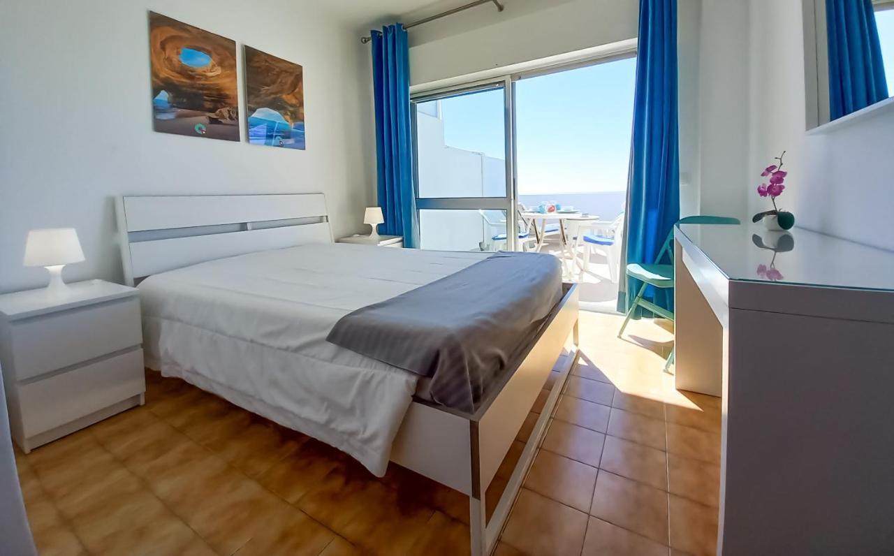 Mira Atlantico 13- Terraco Com Vista Mar E Cidade, Wifi, 80Mt Praia Quarteira Eksteriør bilde