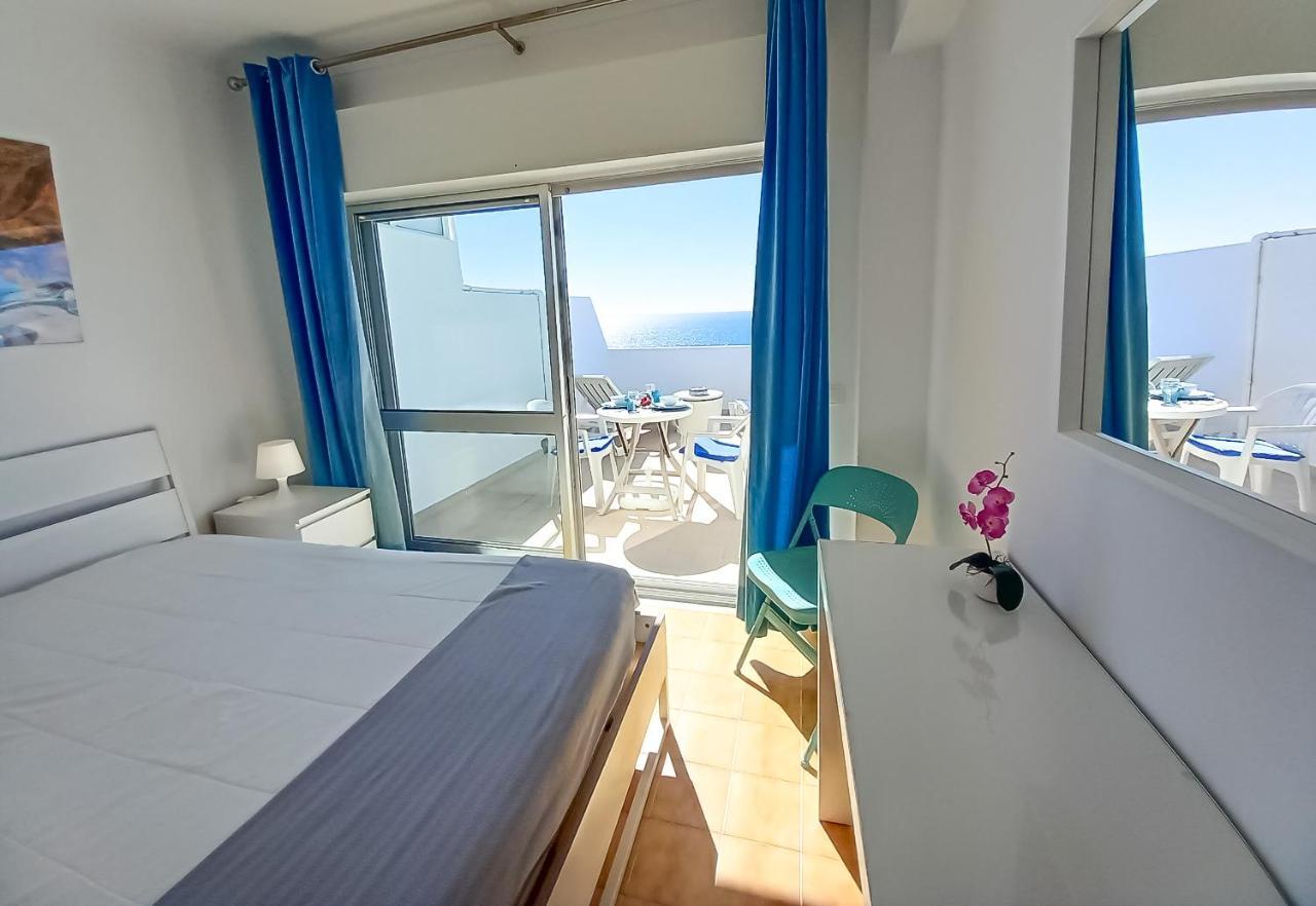 Mira Atlantico 13- Terraco Com Vista Mar E Cidade, Wifi, 80Mt Praia Quarteira Eksteriør bilde