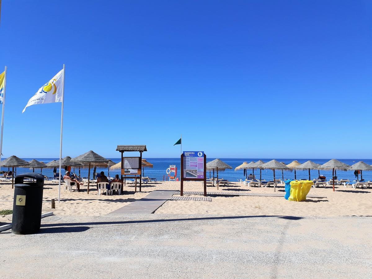 Mira Atlantico 13- Terraco Com Vista Mar E Cidade, Wifi, 80Mt Praia Quarteira Eksteriør bilde