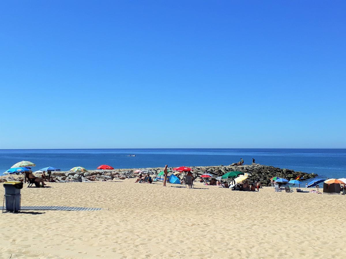 Mira Atlantico 13- Terraco Com Vista Mar E Cidade, Wifi, 80Mt Praia Quarteira Eksteriør bilde